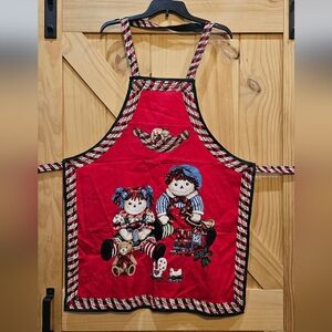 Vintage | Daisy Kingdom Reggedy Ann & Andy Christmas Apron